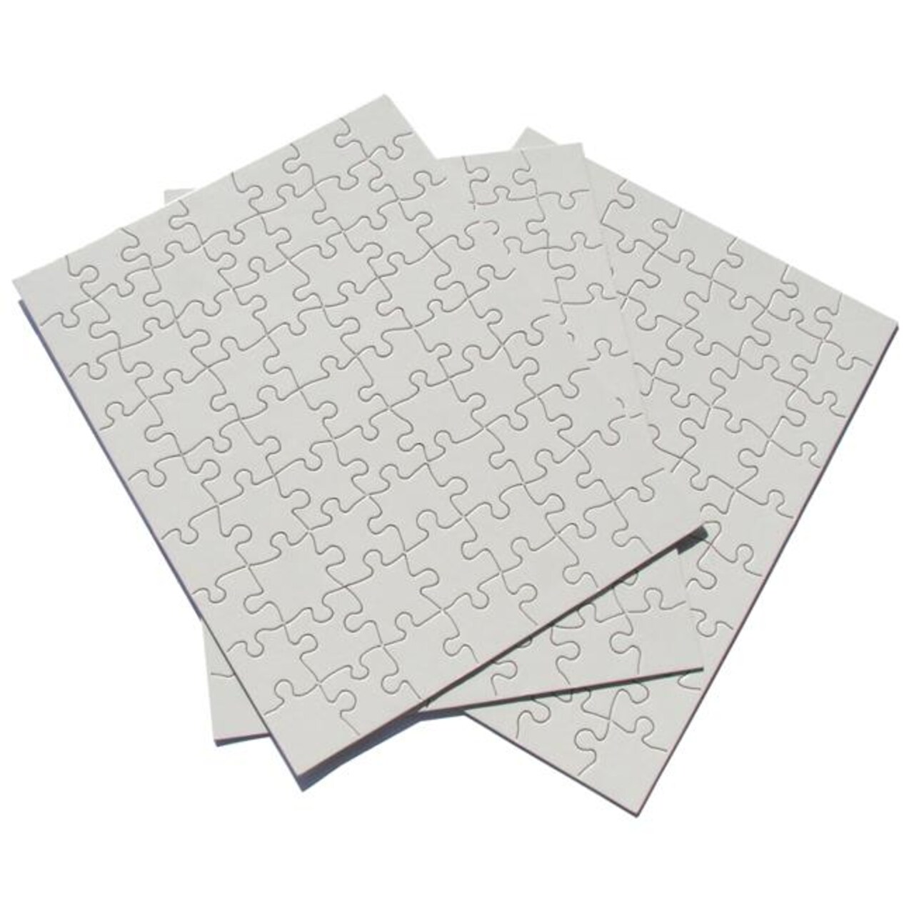 8.5 x 11 in. Puzzle-It Blank Puzzles - 63 Piece - 12 Per Pack